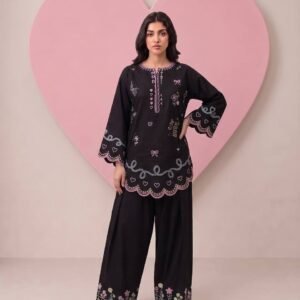 Designer Party Wear Top with Farshi Salwar & Dupatta